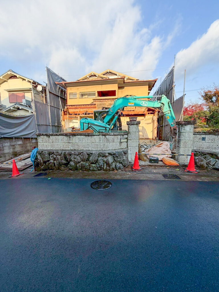 解体工事：京都府宇治市