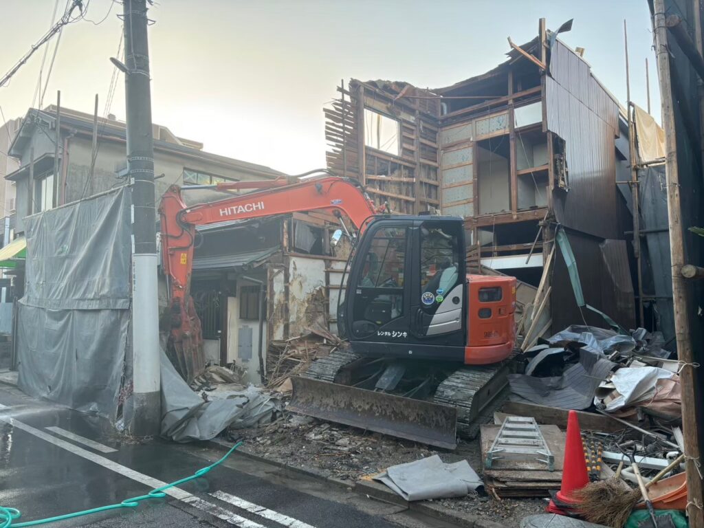 解体工事：大阪府守口市