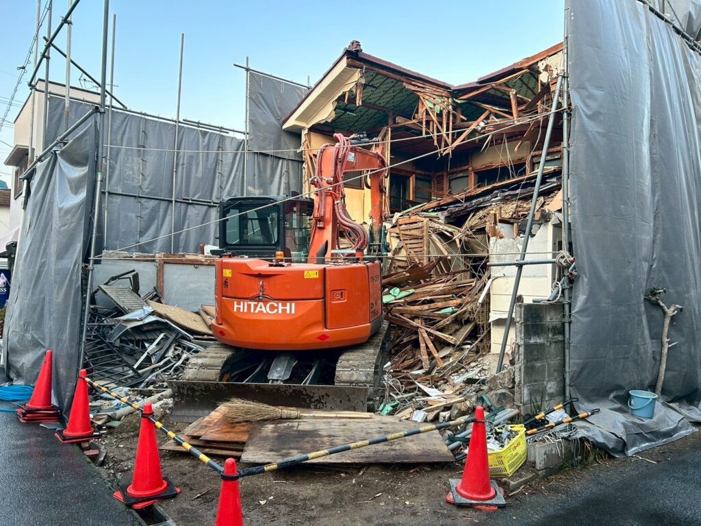 解体工事：大阪府豊中市
