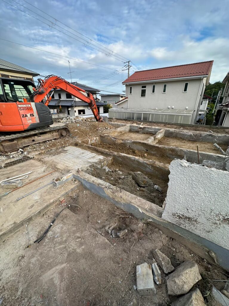 解体工事：兵庫県宝塚市