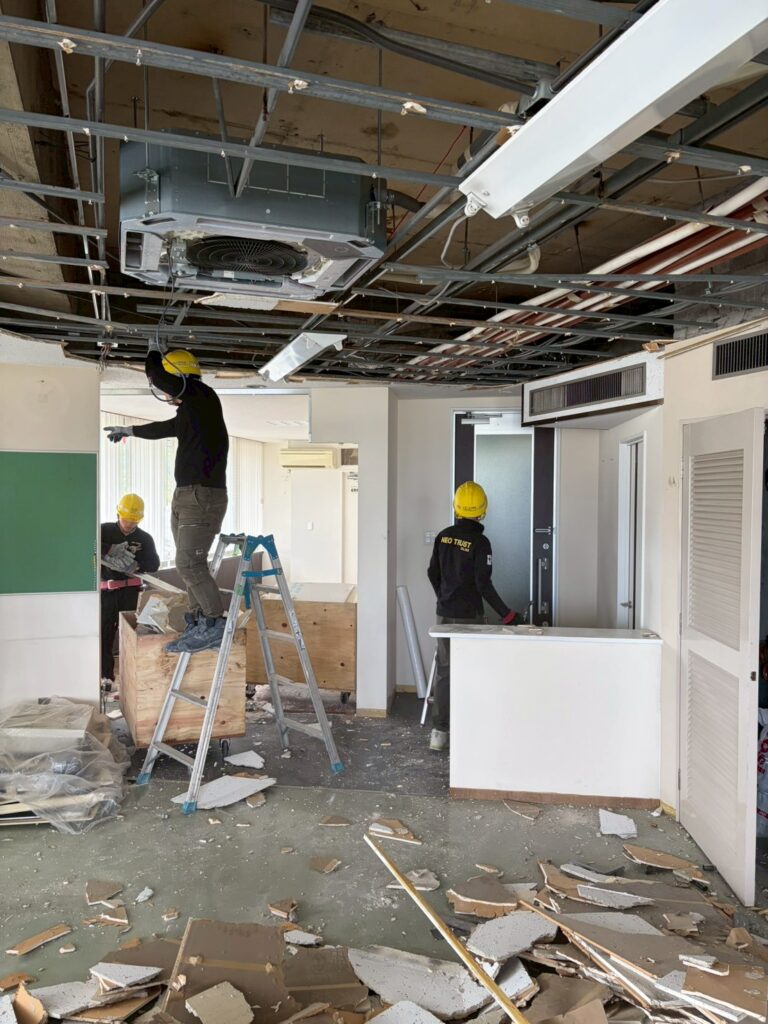 ビル内装解体工事：京都府宇治市