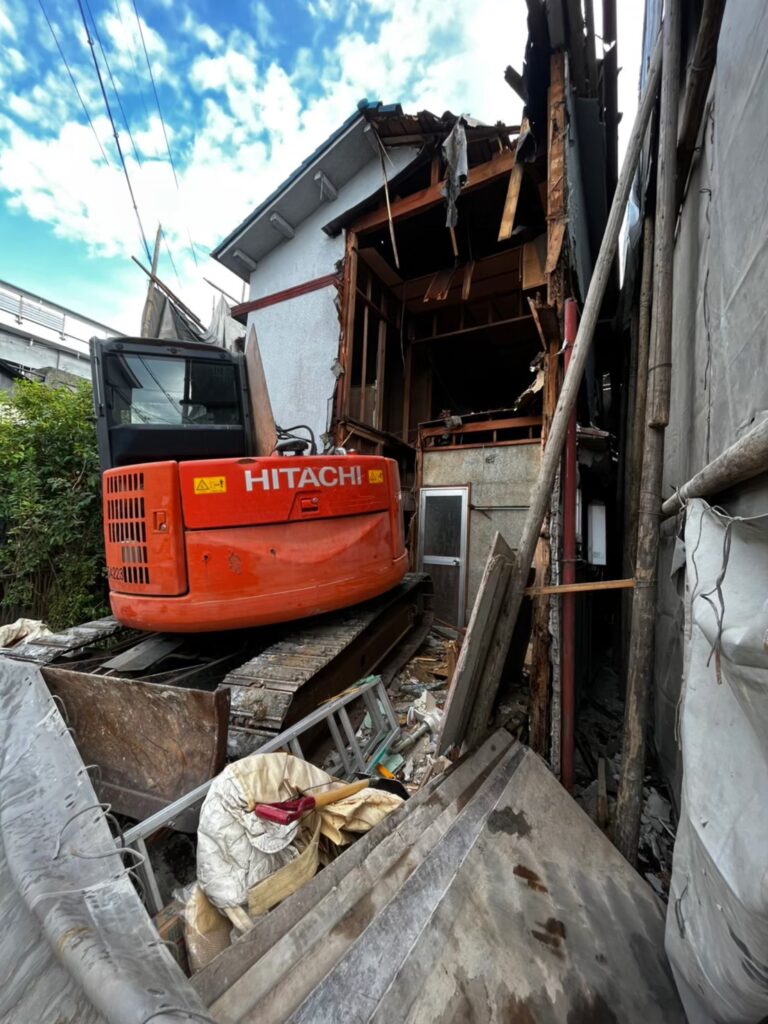 解体工事：大阪府松原市