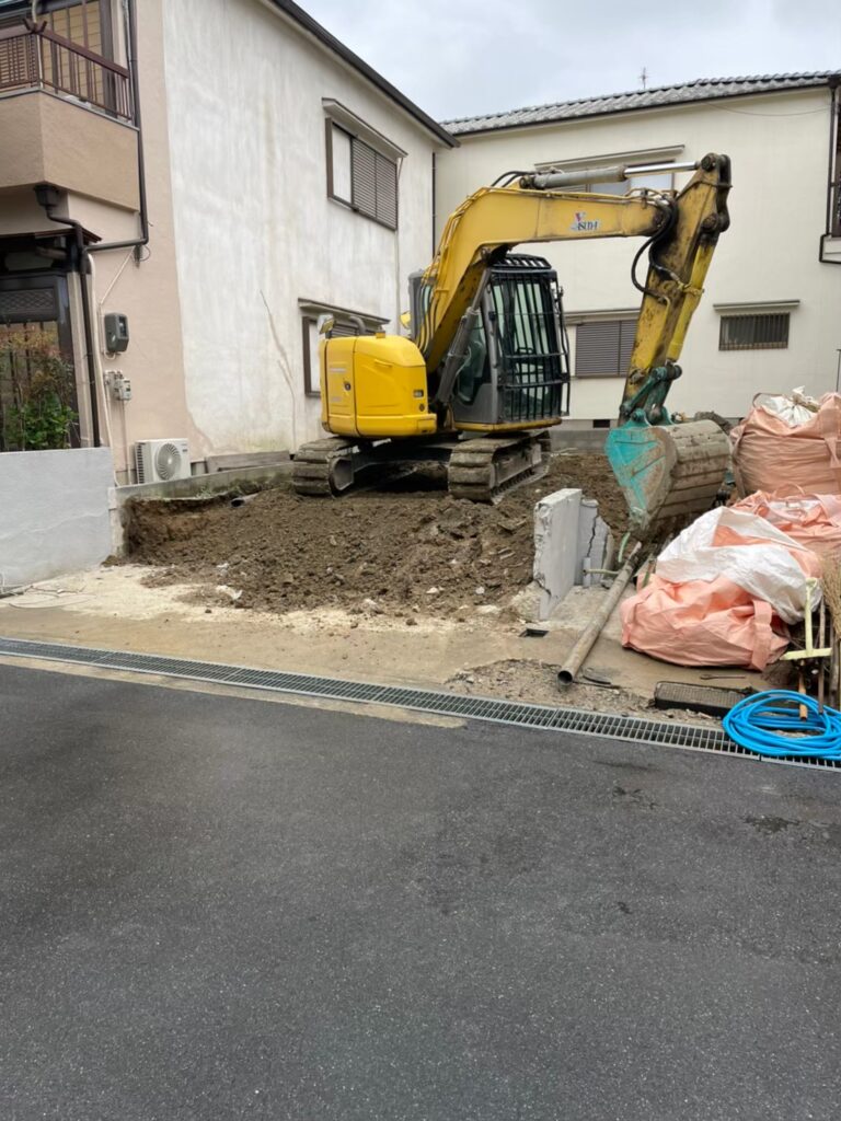 解体工事：大阪府高槻市