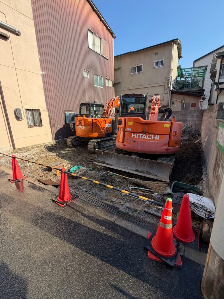 解体工事：大阪市城東区